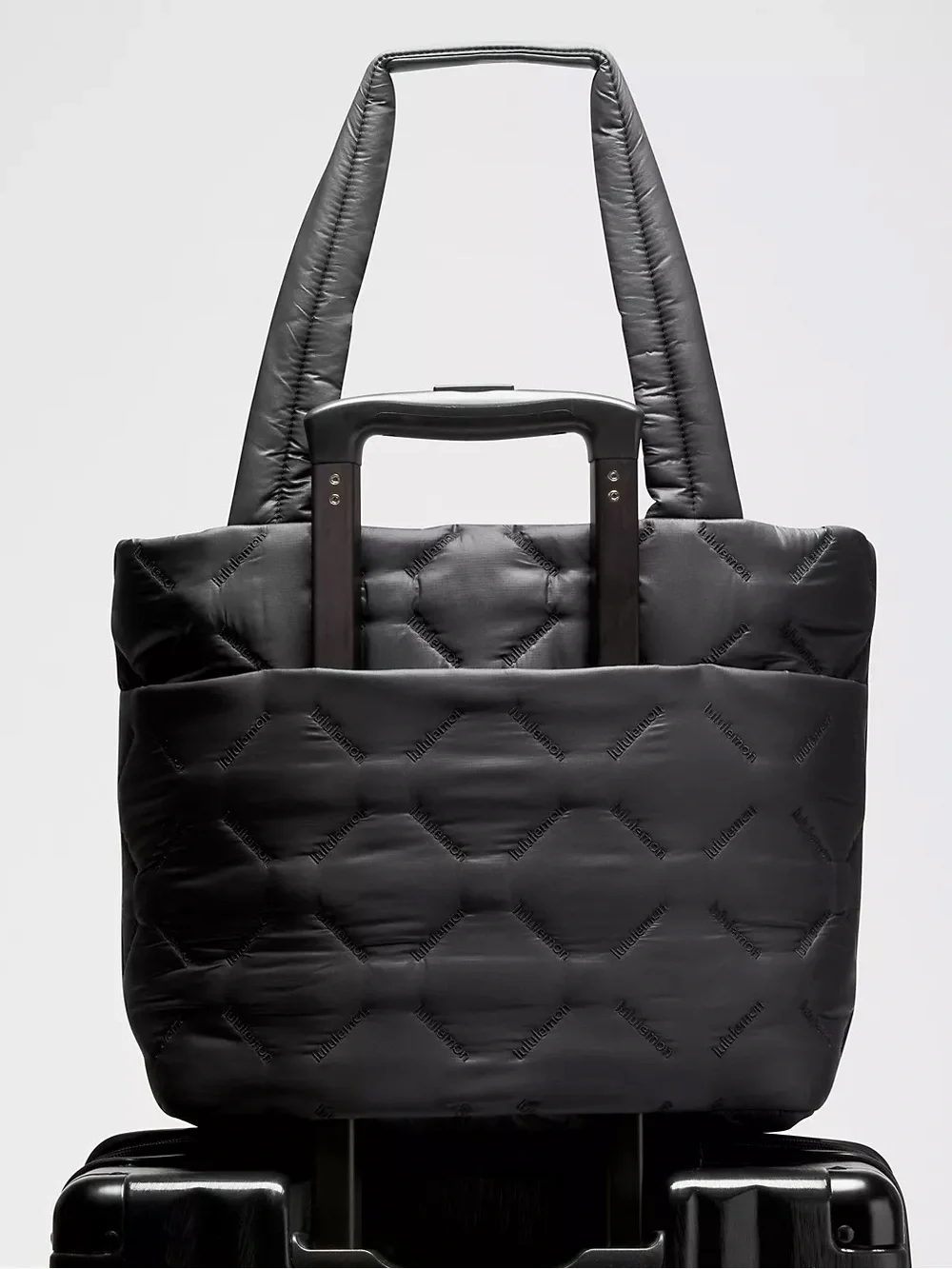 Lululemon Quilty Pleasures Tote Bag Medium 12L Black - NWT